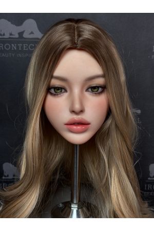 Irontech Realistic Makeup Practice Mannequin Head No.30B2, Wig Display & Styling Training Model ideal for wig styling, product photos, tutorials, and display setups