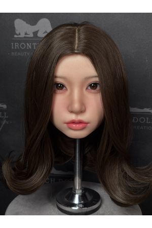 Irontech Realistic Makeup Practice Mannequin Head No.20, Wig Display & Styling Training Model ideal for wig styling, product photos, tutorials, and display setups