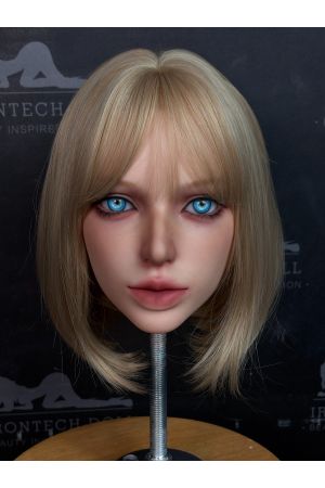 Irontech Realistic Makeup Practice Mannequin Head No.30B1, Wig Display & Styling Training Model ideal for wig styling, product photos, tutorials, and display setups